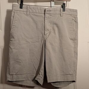 Chaps Tan Flat Front Shorts